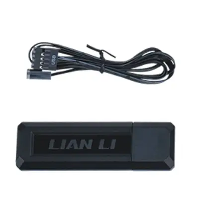 Lian Li UNI FAN SL Wireless ARGB PWM wentylator, Trójpak z kontrolerem - Reverse Blade, 120 mm, czarny
