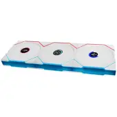 Lian Li UNI FAN TL Wireless LCD Wentylator, ARGB, PWM, Trójpak z kontrolerem - 120 mm, biały