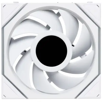 Lian Li UNI FAN TL Wireless LCD Wentylator, ARGB, PWM, Trójpak z kontrolerem - 120 mm, biały