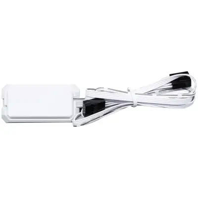 Lian Li UNI FAN TL Wireless LCD Wentylator, ARGB, PWM - 120 mm, biały