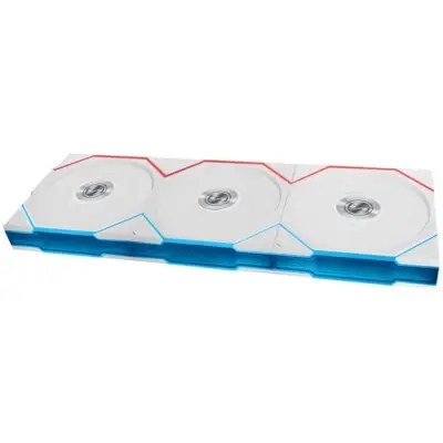 Lian Li UNI FAN TL Wireless Wentylator, ARGB, PWM, Trójpak - 120 mm, biały