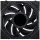 Lian Li UNI FAN TL Wireless LCD Wentylator, ARGB, PWM - 120 mm, czarny
