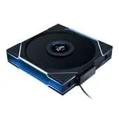 Lian Li UNI FAN TL LCD Wireless Wentylator, ARGB, PWM - Reverse Blade, 140mm, czarny