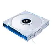 Lian Li UNI FAN TL LCD Wireless Wentylator, ARGB, PWM - 140mm, biały