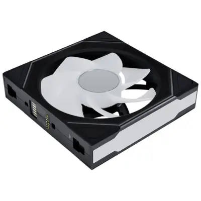 Lian Li UNI FAN SL-INF Wireless Wentylator, ARGB, PWM Trójpak z kontroleremr, Reverse-Blade, 120mm, czarny