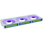 Lian Li UNI FAN SL-INF Wireless Wentylatorr, ARGB, PWM Trójpak z kontrolerem, Reverse-Blade, 120mm, biały