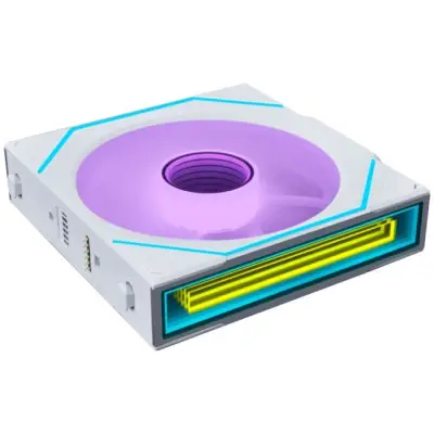 Lian Li UNI FAN SL-INF Wireless Wentylatorr, ARGB, PWM Trójpak z kontrolerem, Reverse-Blade, 120mm, biały