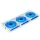 Lian Li UNI FAN SL-INF 120 ARGB Reverse Blade PWM Wentylator, Trójpak z kontrolerem - 120mm, biały
