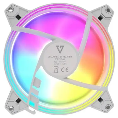Modecom VOLCANO APEX 120 ARGB FAN Biały