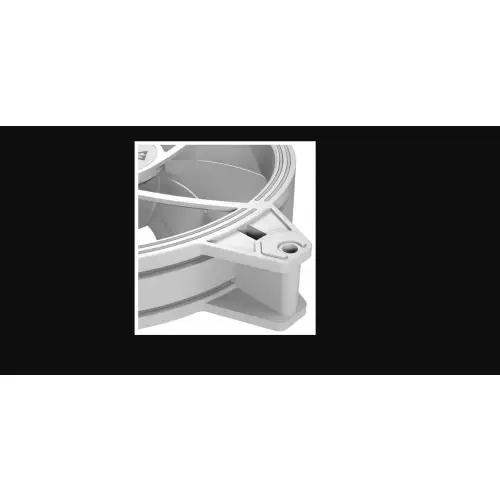Modecom VOLCANO APEX 140 ARGB FAN Biały