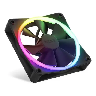 NZXT F120 RGB 120mm czarny - zestaw 3 wentylatorów + kontroler