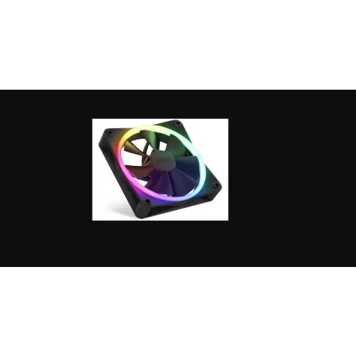NZXT F120 RGB 120mm czarny - zestaw 3 wentylatorów + kontroler