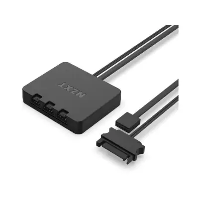 NZXT F120 RGB 120mm biały - zestaw 3 wentylatorów + kontroler