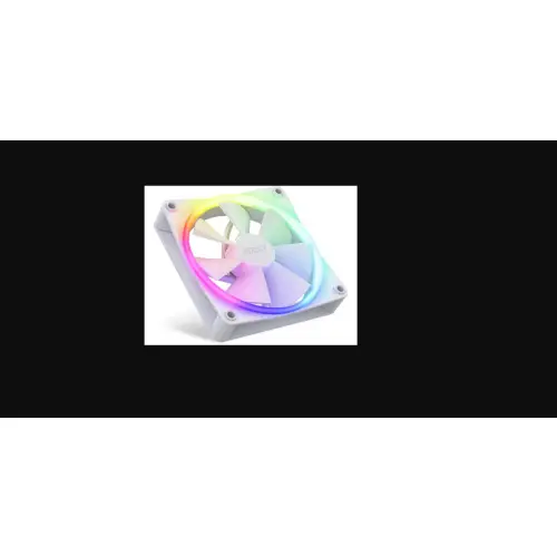 NZXT F120 RGB 120mm biały - zestaw 3 wentylatorów + kontroler