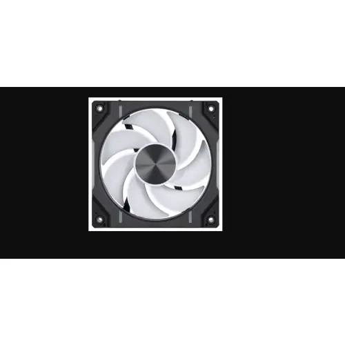 PHANTEKS D30 PWM Reverse Airflow D-RGB - 120mm, czarny
