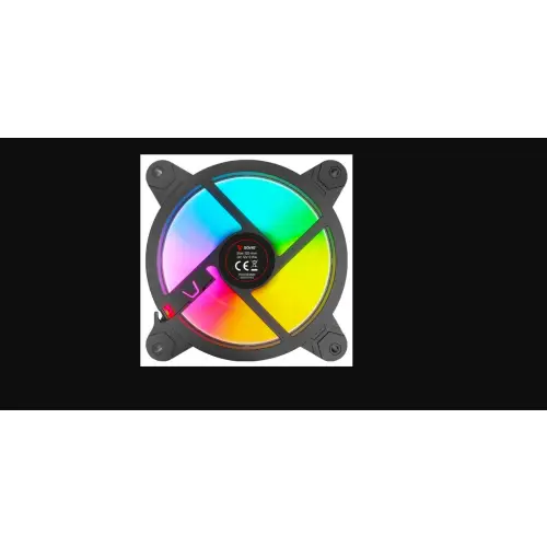 Savio FAN-01 4-pack 120mm ARGB czarne