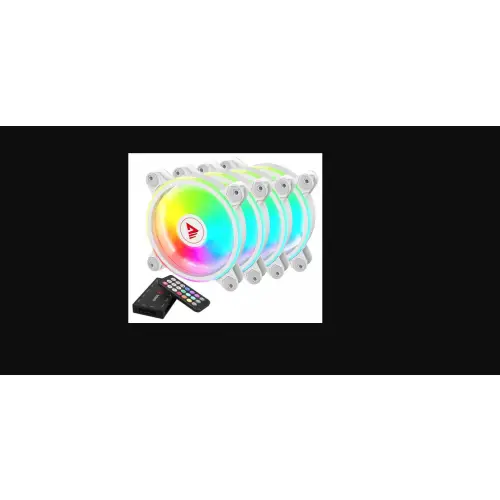 Savio FAN-01 4-pack 120mm ARGB białe