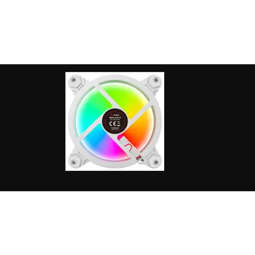 Savio FAN-01 4-pack 120mm ARGB białe