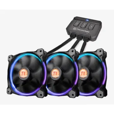Thermaltake Riing 12 LED RGB 256 3-pak