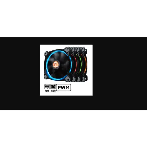 Thermaltake Riing 12 LED RGB 256 3-pak