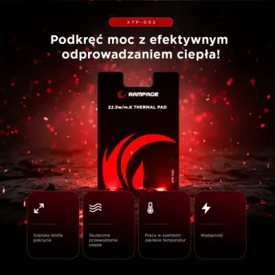 Rampage Termopad XTP-002 31×50×0,2mm PTM