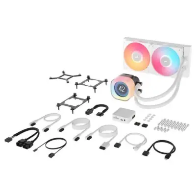 Corsair iCUE LINK Titan 240 RX LCD RGB CW-9061022-WW White