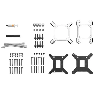 EK Water Blocks EK-Nucleus AIO CR240 Lux D-RGB biały