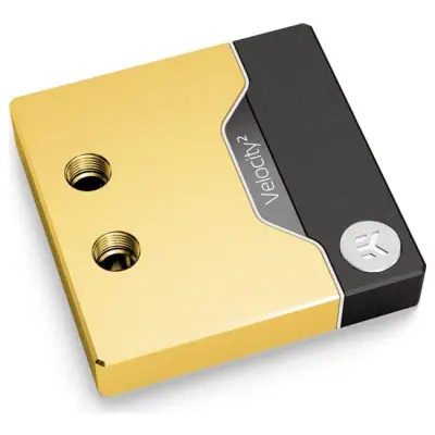 EK Water Blocks EK-Quantum Velocity² D-RGB - 1700 nikiel + złoto