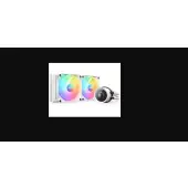 NZXT Kraken 240 RGB LCD białe