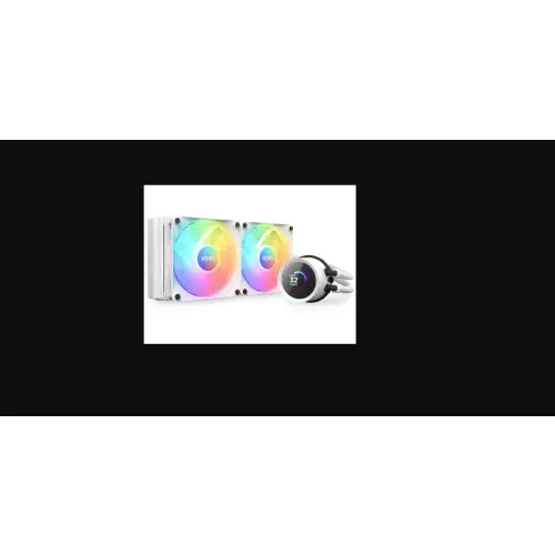 NZXT Kraken 240 RGB LCD białe