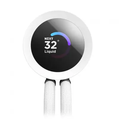 NZXT Kraken Plus 360 RGB LCD białe