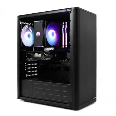 Level GO [D02] Ryzen 5 RX 9060 XT 16GB 32GB 1TB W11H