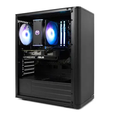 Level GO [H05] Ryzen 5 RTX 5060 Ti 8GB 32GB 1TB+2TB Win11 Enterprise
