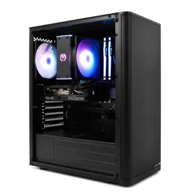 Level GO [I03] Ryzen 5 RX 9060 XT 16GB 32GB 1TB W11 Pro